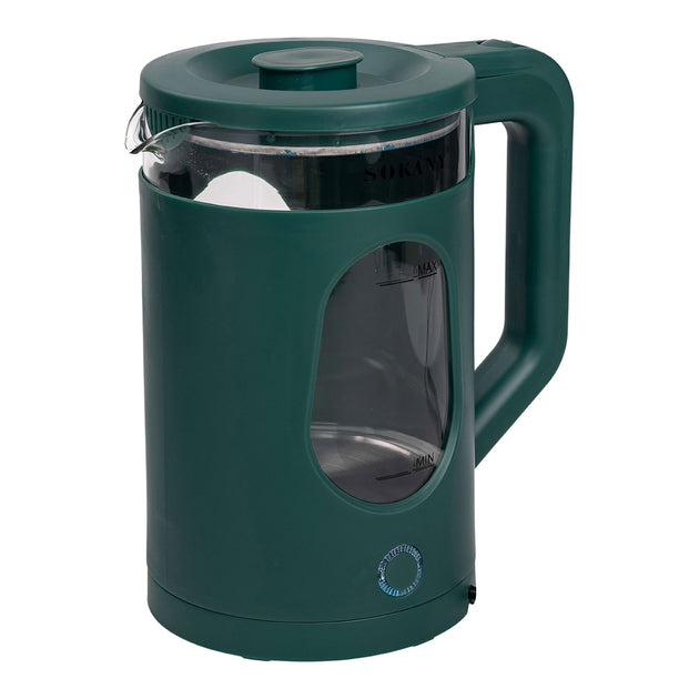 Chaleira elétrica Sokany SK-SH-1071 para 2,3 l 2000 W Verde