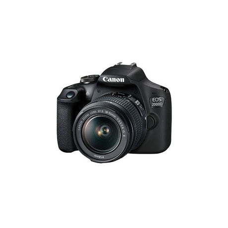 Canon Eos 2000D Máquina Fotográfica Dig.24.1Mp Efs18-55Mm Is Ii + Memória + Bolsa – Namorados