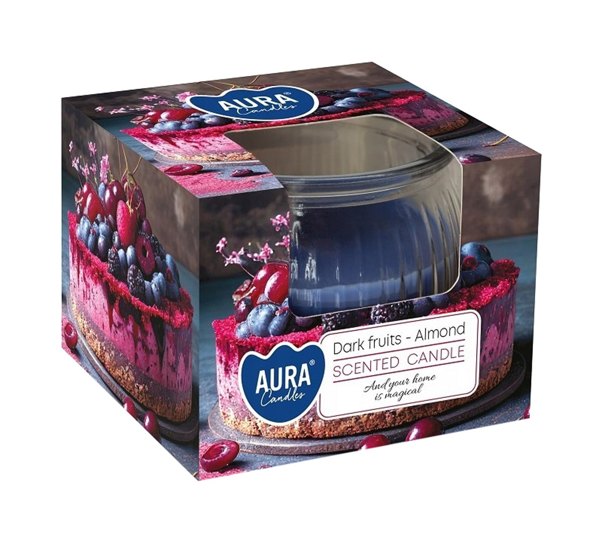 AURA VELA COPO VIDRO 80GR DARK FRUITS-AL