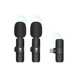 Green Lion Solo Microfone Sem Fio 3 Plugues 60mAh - Preto