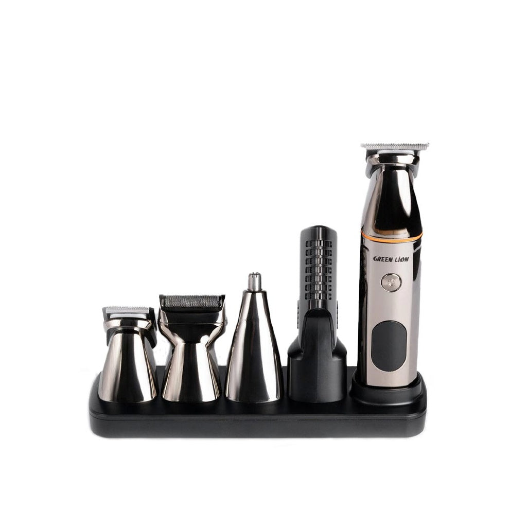 Green Lion 5 em 1 Hair Clipper MultiFunção – 600mAh – Preto