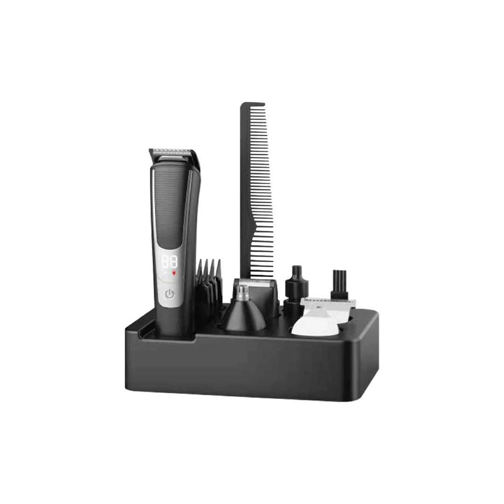 Green Lion 5 em 1 Grooming Set – 600mAh – Preto