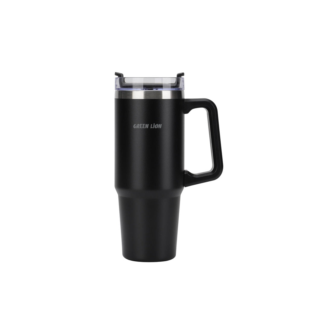 Caneca de Viagem a Vácuo Green Lion Preto