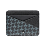 Levelo Tuxedo Porta-Cartões em Pele Genuína – Preto