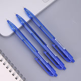 Caneta de óleo médio Deli EQ02130 0,7 mm (azul) (12 peças/caixa)