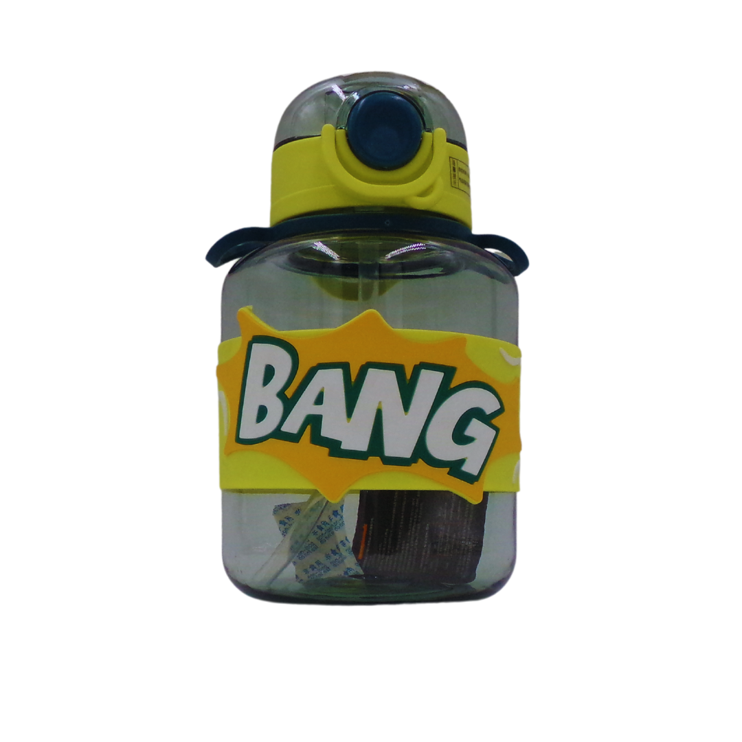 Garrafa de água motivacional desportiva