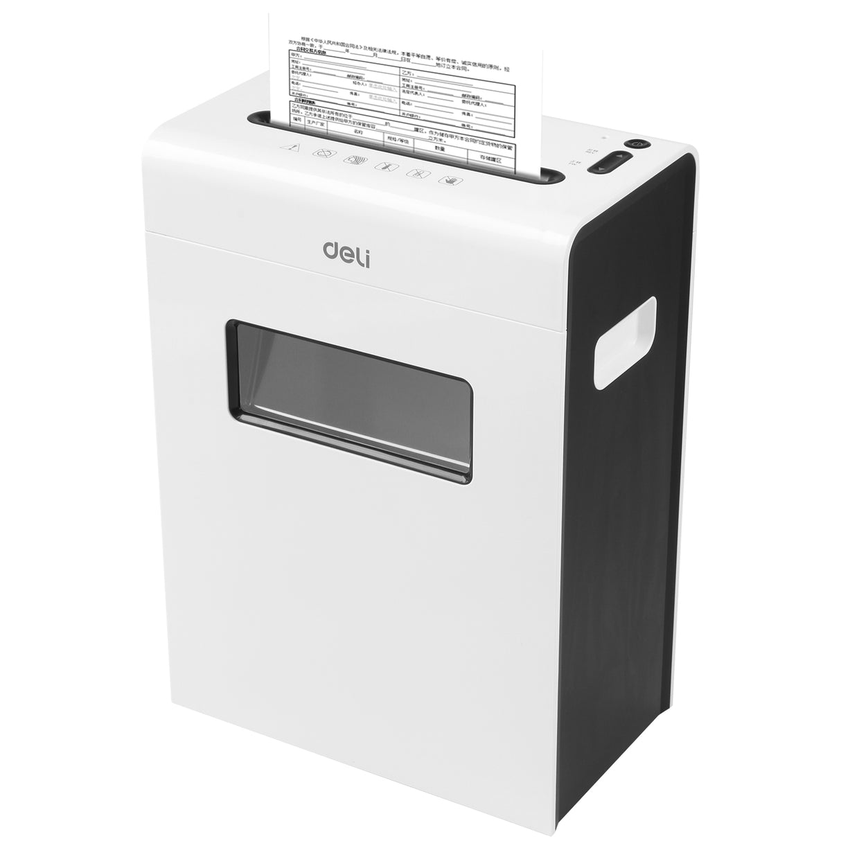 Trituradora de papel Deli E9921-EU (branca)