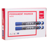 Marcador para quadro branco Deli EU00130 (azul) (12 peças/caixa)