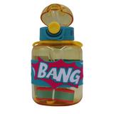 Garrafa de água motivacional desportiva