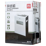 Trituradora de papel Deli E9911-EU-Triturador (branco)