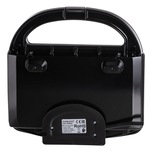 Grelhador de pressão elétrico com revestimento antiaderente 750 W Sokany (121-SK-08075)