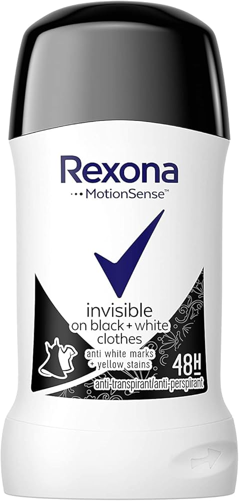 REXONA STICK 40ML INVISIBLE B&W UNISEX