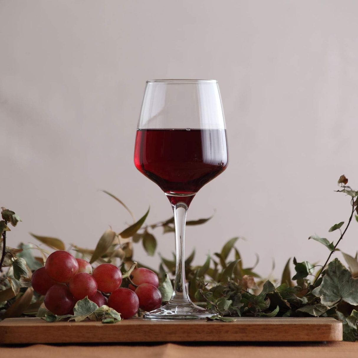 Conjunto de 6 copos de coquetel Lav LAV 6X Clear 295ml Lal Copos de Vinho Branco - Pequeno Conjunto de Cálice de Festa de Coquetel de Haste Longa Red Rose