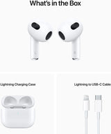 APPLE AIRPODS (3RD GEN) COM ESTOJO DE CARREGAMENTO LIGHTNING