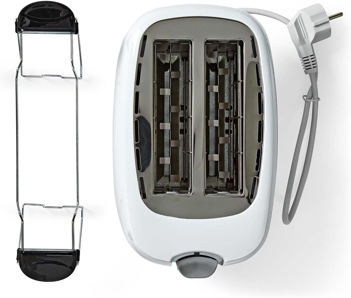 Nedis Kabt250Ewt Torradeira 2 Fatias 750 W Branco