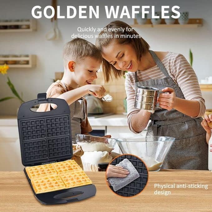 Máquina de Waffles (galete) Sokany 1400W 4 Fatias Sk-813 Sokany
