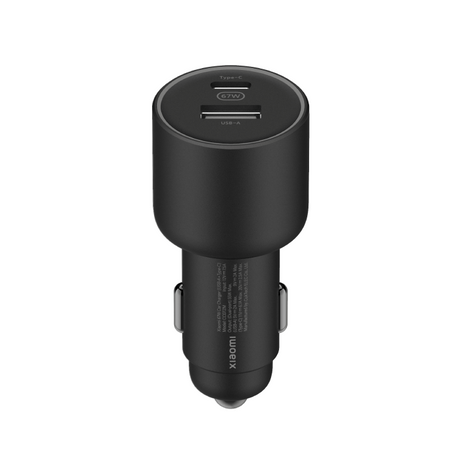 CARREGADOR DE CARRO XIAOMI 67W DUAL-PORT (USB A, USB C)