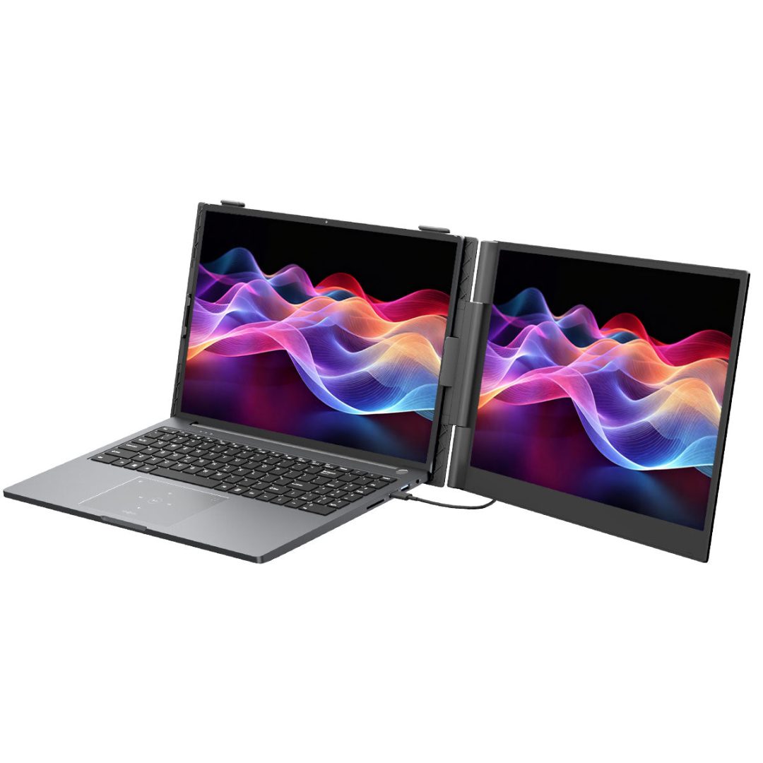 MONITOR BLACKVIEW 15.3" FHD EXTENSOR P/PORTÁTIL HDMI/USB C CINZA