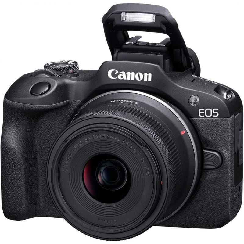 Ft Eos R100 Dig.24.1Mp Rf-S18-45Mm F4.5-6.3 Iss Tm+Memoria+Bolsa Canon
