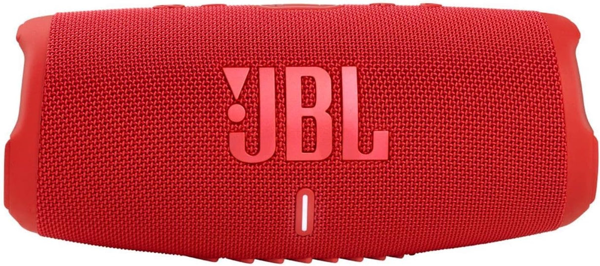 Alto-falante Bluetooth sem fio portátil JBL Charge 5 com IP67 à prova d'água e saída de carga USB - vermelho, pequeno