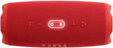 Alto-falante Bluetooth sem fio portátil JBL Charge 5 com IP67 à prova d'água e saída de carga USB - vermelho, pequeno