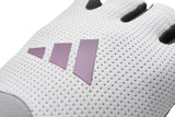 LUVAS DE GINASIO ADIDAS FEMININAS DE DESEMPENHO - BRANCO TAMANHO M