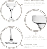 Conjunto de 6 copos de coquetel LAV-MISKET GOBLET 300cc 6PC ST