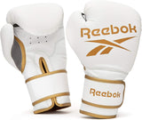 VAREJO LUVAS DE BOXE REEBOK - GOLD/BRANCO - 12OZ