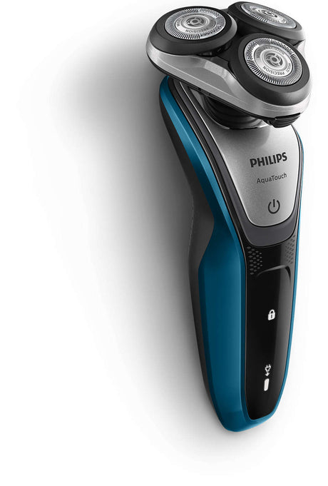 Philips Shaver Series 5000 AquaTouch Sistema de lâminas multiprecision molhadas e secas com aparador de precisão Smart Click - S5420/06
