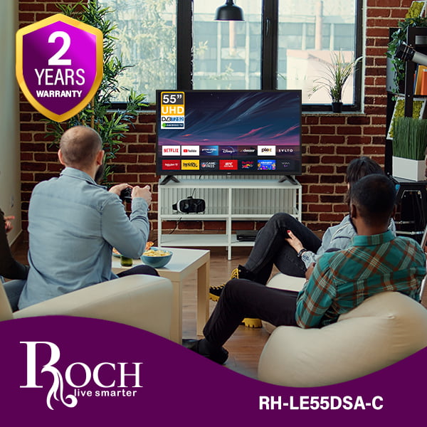 TV Smart TV ROCH 55" + Android (RH-LE55DSA-C)