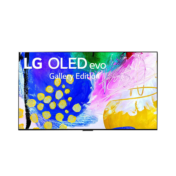 TV LG OLED evo 77″ G2, Edição Galeria, Smart TV 4K, Processador α9, ThinQ, Dolby Vision/Atmos | OLED77G26LA