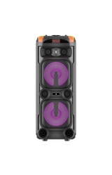 Caixa De Som Bluetooth Karaoke Profissional RGB Leon KTS-1940