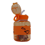 Garrafa de água motivacional desportiva