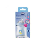 CHICCO BIBERAO NATURAL AZUL 250ML 2M+