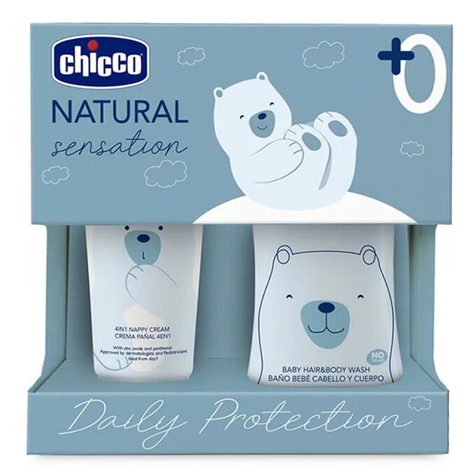 CHICCO KIT HIGIENE FRALDA NATUR. SENSATI