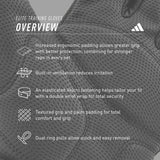 LUVAS DE TREINO ADIDAS ELITE VERDE TAMANHO S
