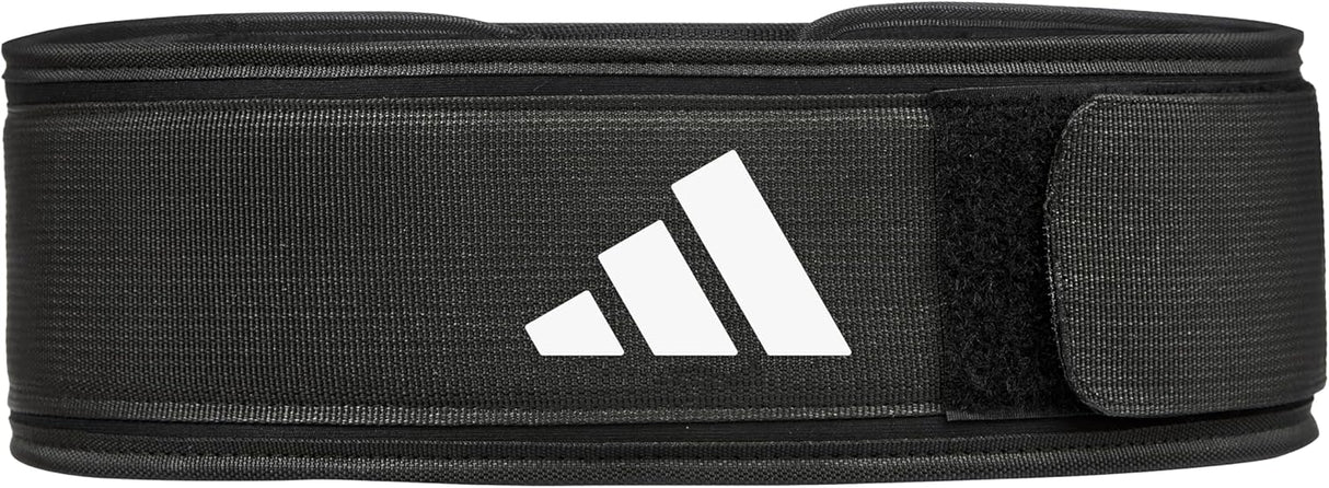 Cinto de levantamento de peso adidas Essential, cinto de levantamento de peso com núcleo de espuma com fixação segura XL