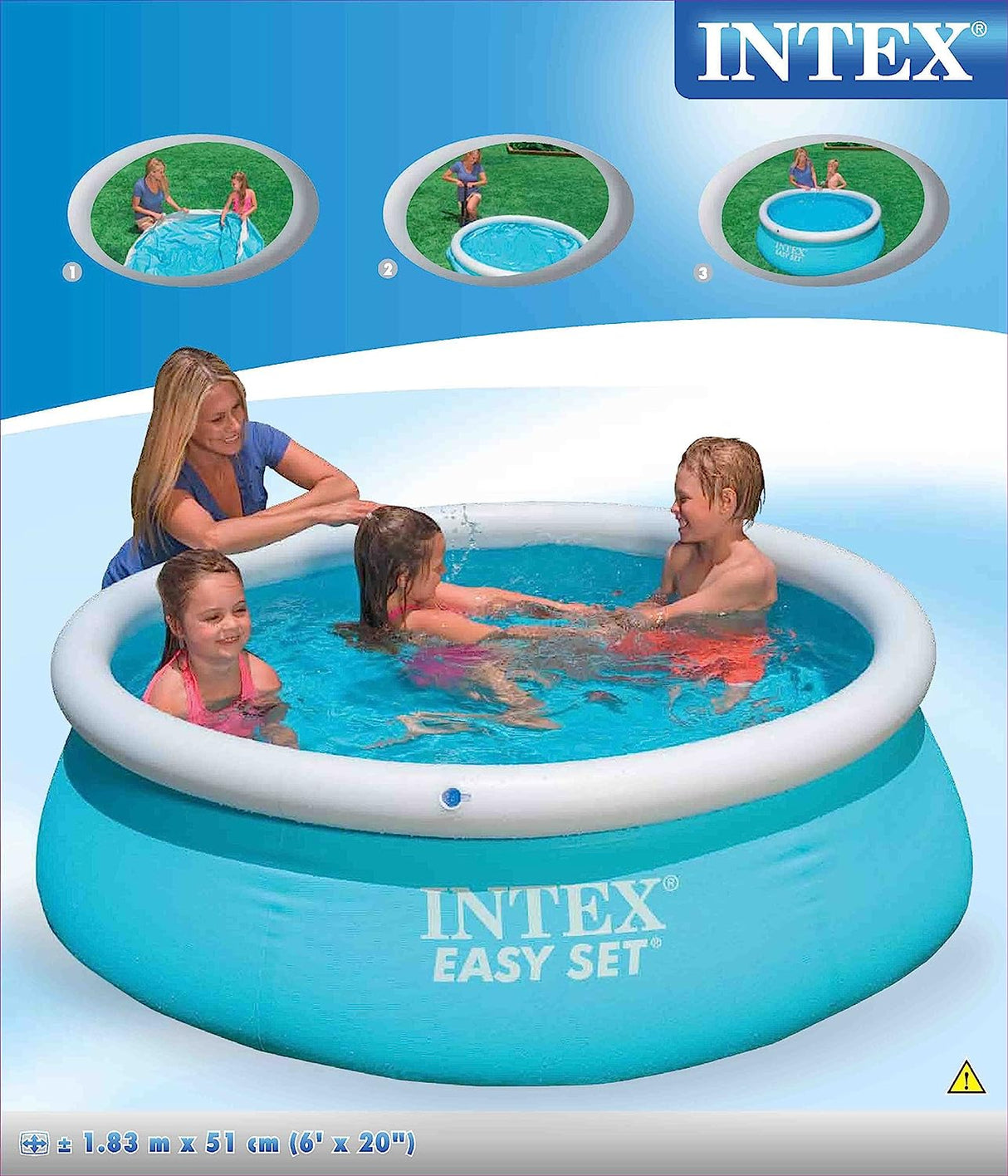 Intex 28101NP 28101 Toy, 183cm x 51cm