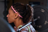 Bandoletes Conjunto de 2 Elásticos de Cabelo Adidas Scrunchies em Preto e Rosa Lúcido