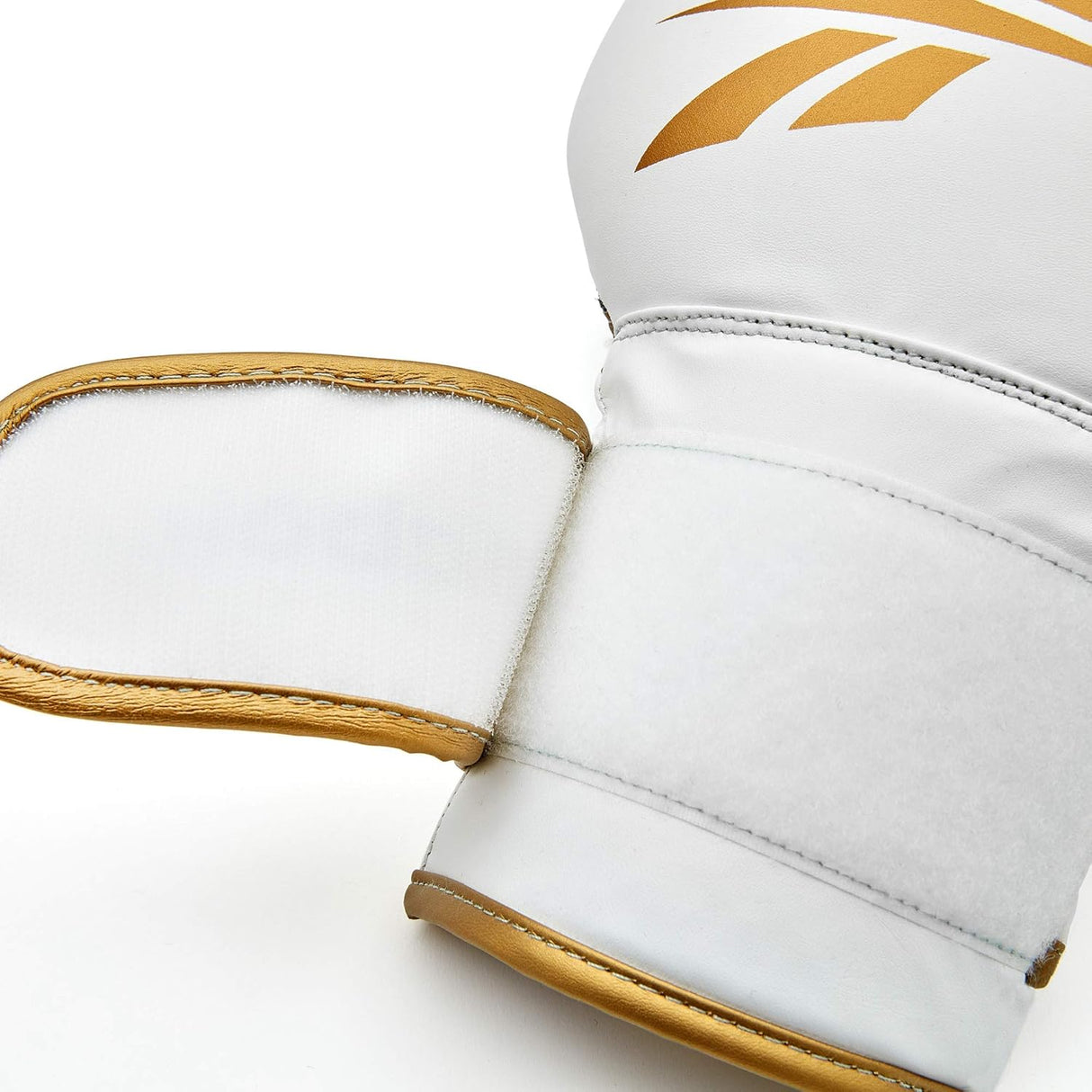 VAREJO LUVAS DE BOXE REEBOK - GOLD/BRANCO - 12OZ