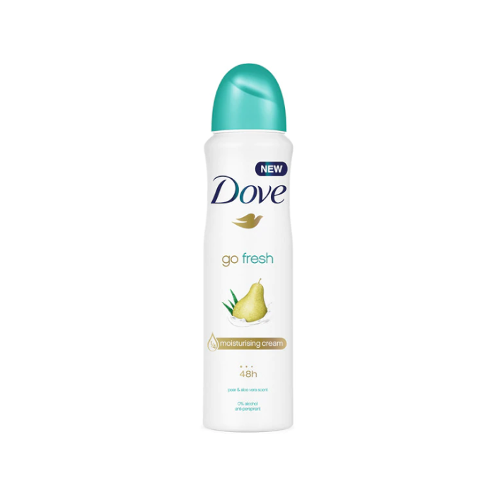 DOVE DEO SPRAY 250ML PEAR&ALOEVERA