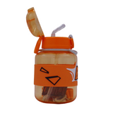 Garrafa de água motivacional desportiva