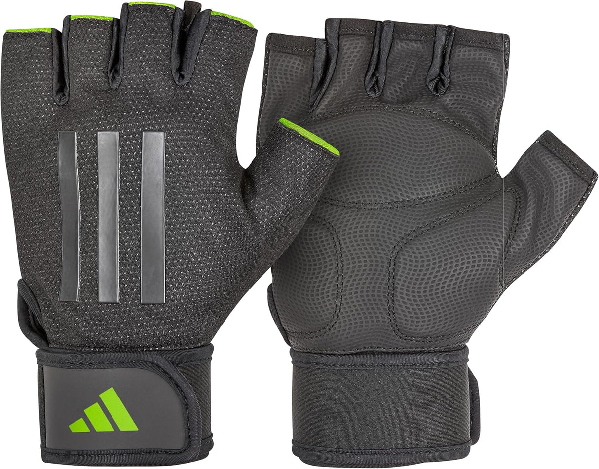 LUVAS DE TREINO ADIDAS ELITE VERDE TAMANHO S