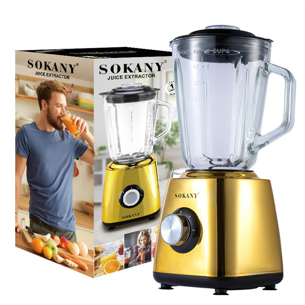 Extrator de Suco Sokany SK-154 500W 1.5L Multifuncional Juice Maker 2 Speed Adjustment Motor Poderoso para Fazer Suco, Miikshake