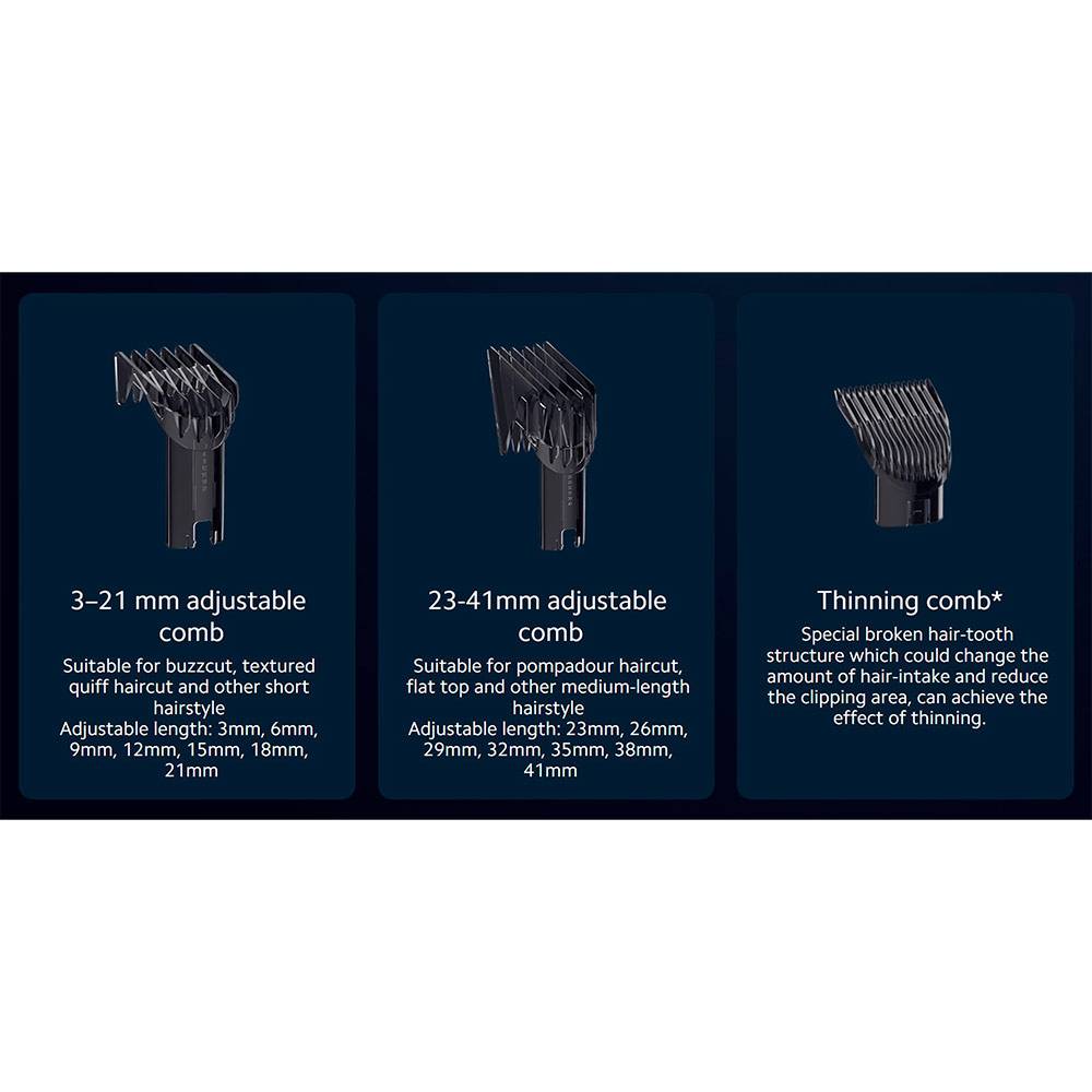 APARADOR DE CABELO XIAOMI HAIR CLIPPER PRETO