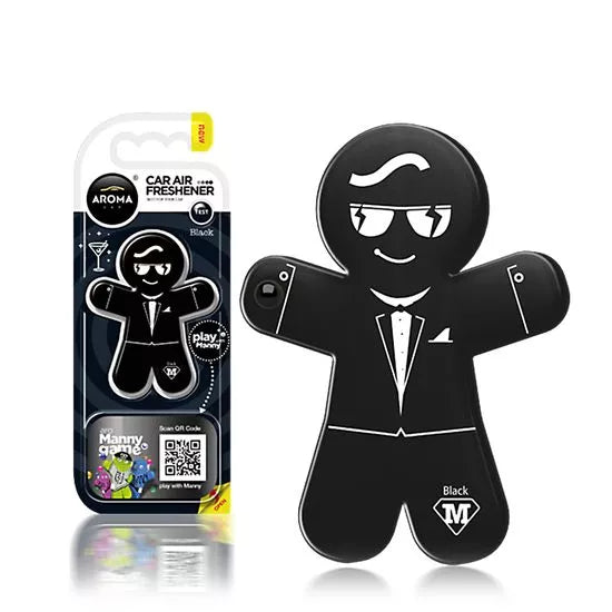 Ambientador de Carro Aroma Car MANNY - Black