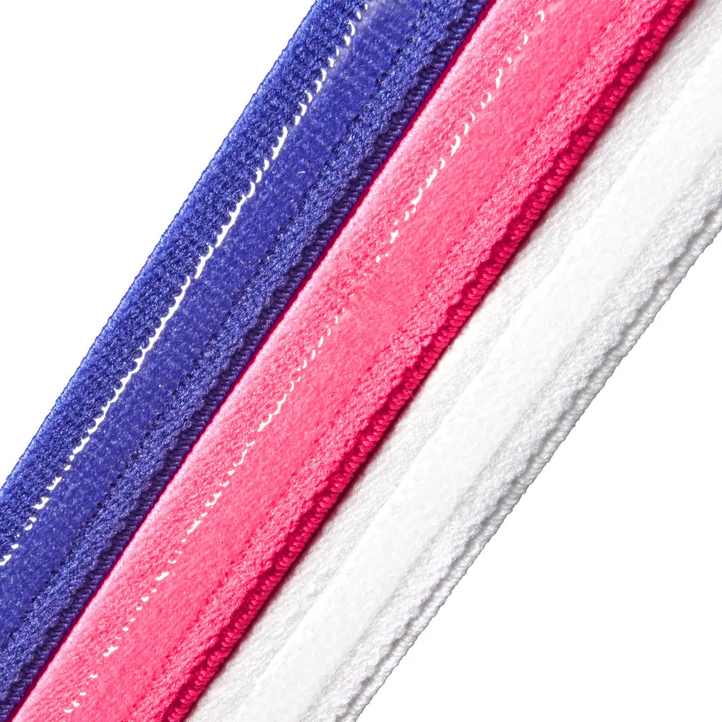 Bandoletes Adidas Faixas De Cabelo Lucid Bl Rosa Branco