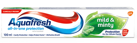 AQUAFRESH 100ML MILD&MINT (401)