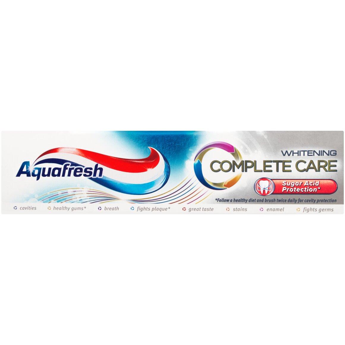 AQUAFRESH 75ML COMP.CARE WHITE. (777)