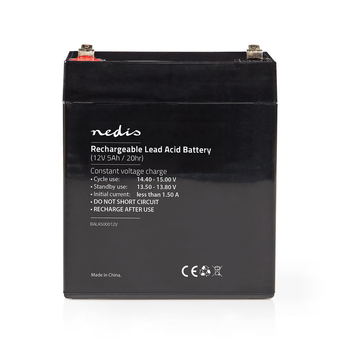 Bateria Chumbo-ácido Nedis Recarregável 12 V 5000 mAh